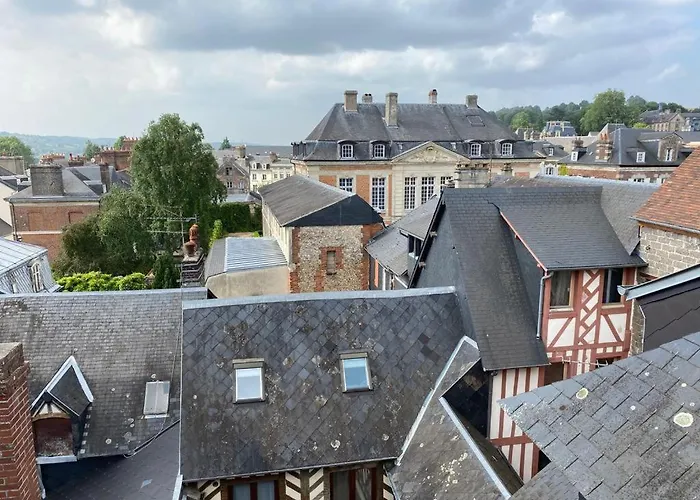 Loft Duplex De Charme 8 P Plein Centre Lägenhet Lisieux